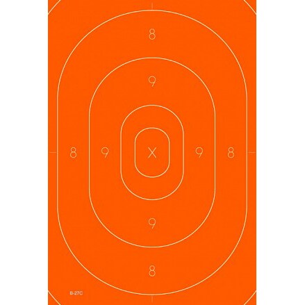 National Target Repair Center For All B 27 Targets Orange Pack Of 100